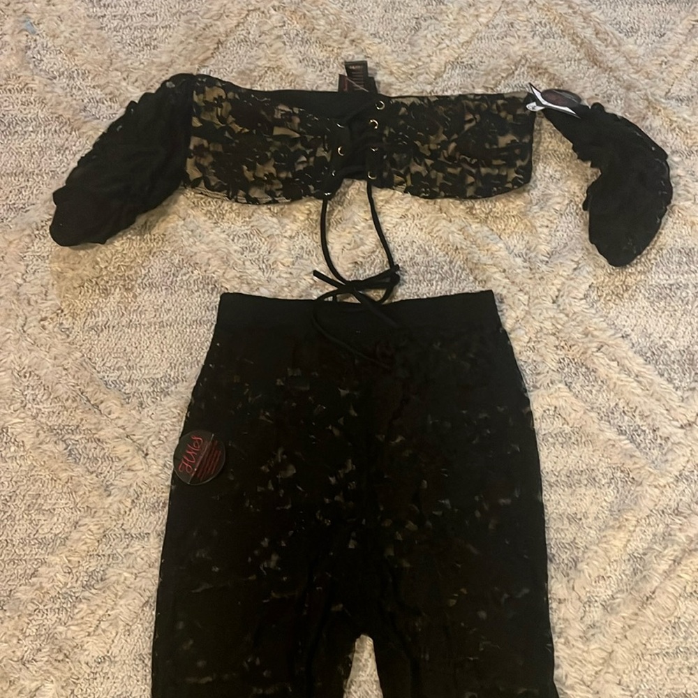 This set is from hot Miami styles new lace